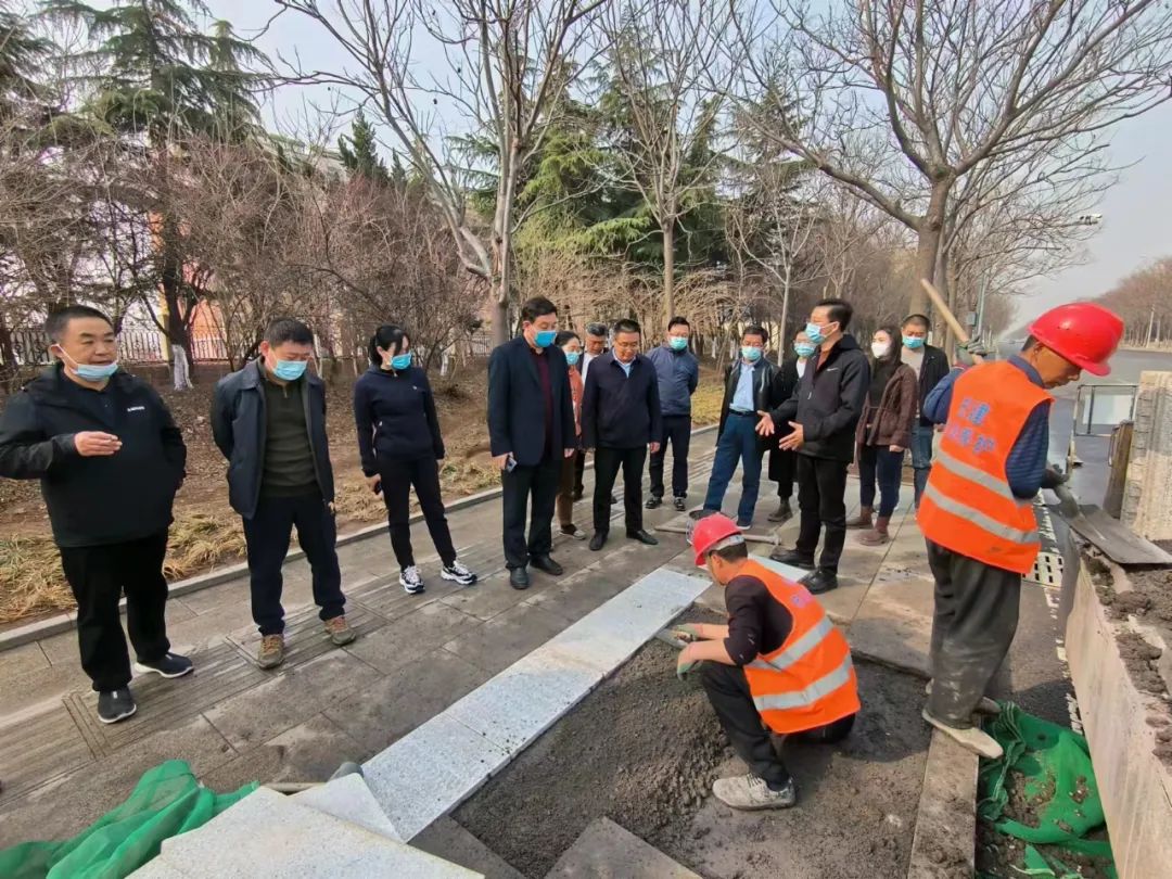 寿光园林建设集团：开展绿化环境综合整治工作点评推进会